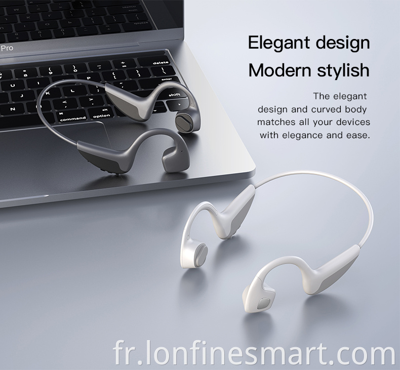 Wireless Bone Conduction Ear-hook Headphone